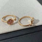⭐Miroze SUN 1 DIAMOND PINK MOP RING