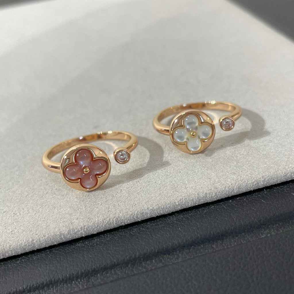 ⭐Miroze SUN 1 DIAMOND PINK MOP RING