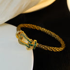⭐Miroze FORCE 10 GOLD GREEN DIAMOND PAVED