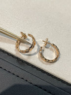 ⭐Miroze BEE LOVE Earrings GOLD DIAMOND