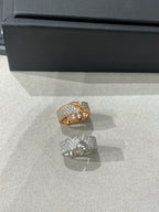 ⭐Miroze LIENS EVIDENCE  DIAMOND PAVED RING