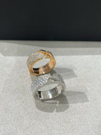 ⭐Miroze LIENS EVIDENCE  DIAMOND PAVED RING