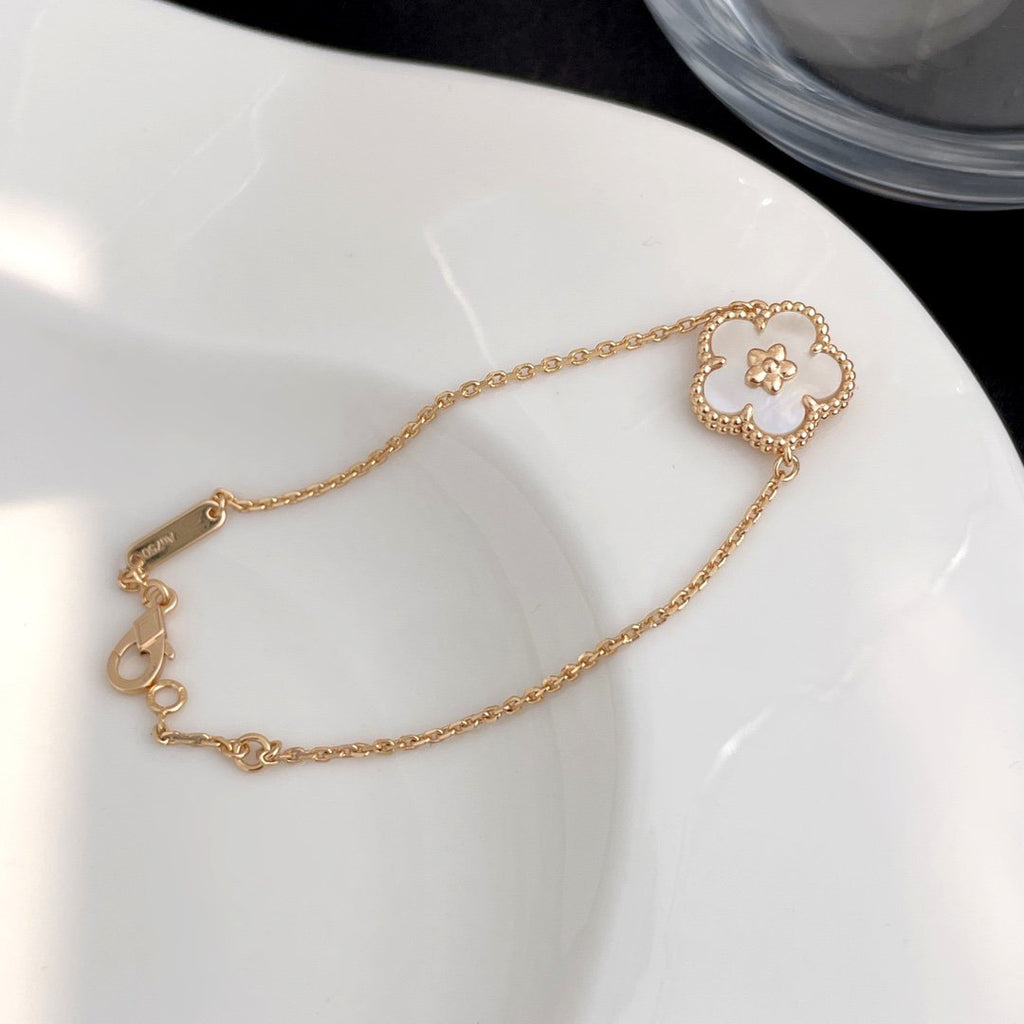 ⭐Miroze LUCKY SPRING ROSE GOLD MOP BRACELET