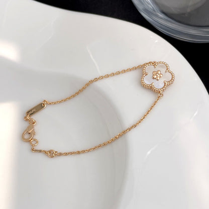 [⭐Miroze]LUCKY SPRING ROSE GOLD MOP BRACELET