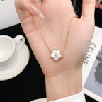 ⭐Miroze LUCKY SPRING ROSE GOLD MOP BRACELET