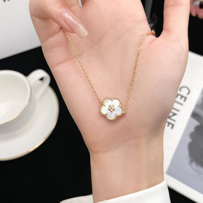 [⭐Miroze]LUCKY SPRING ROSE GOLD MOP BRACELET