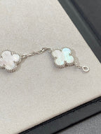 [⭐Miroze ]New CLOVER WHITE PEARL MOP 5 MOTIF BRACELET COLLECTION