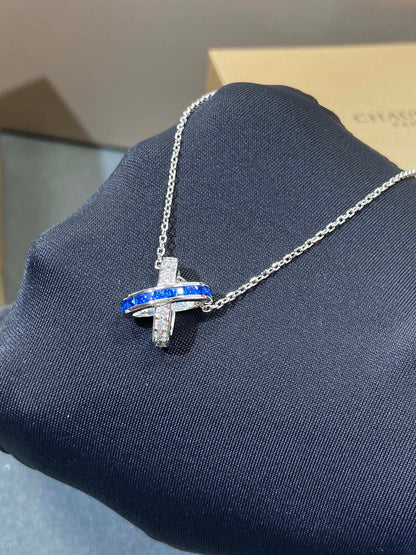 [⭐Miroze]LIENS DIAMOND SILVER NECKLACE