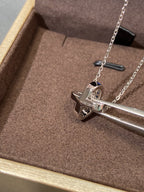 ⭐Miroze LIENS DIAMOND SILVER NECKLACE