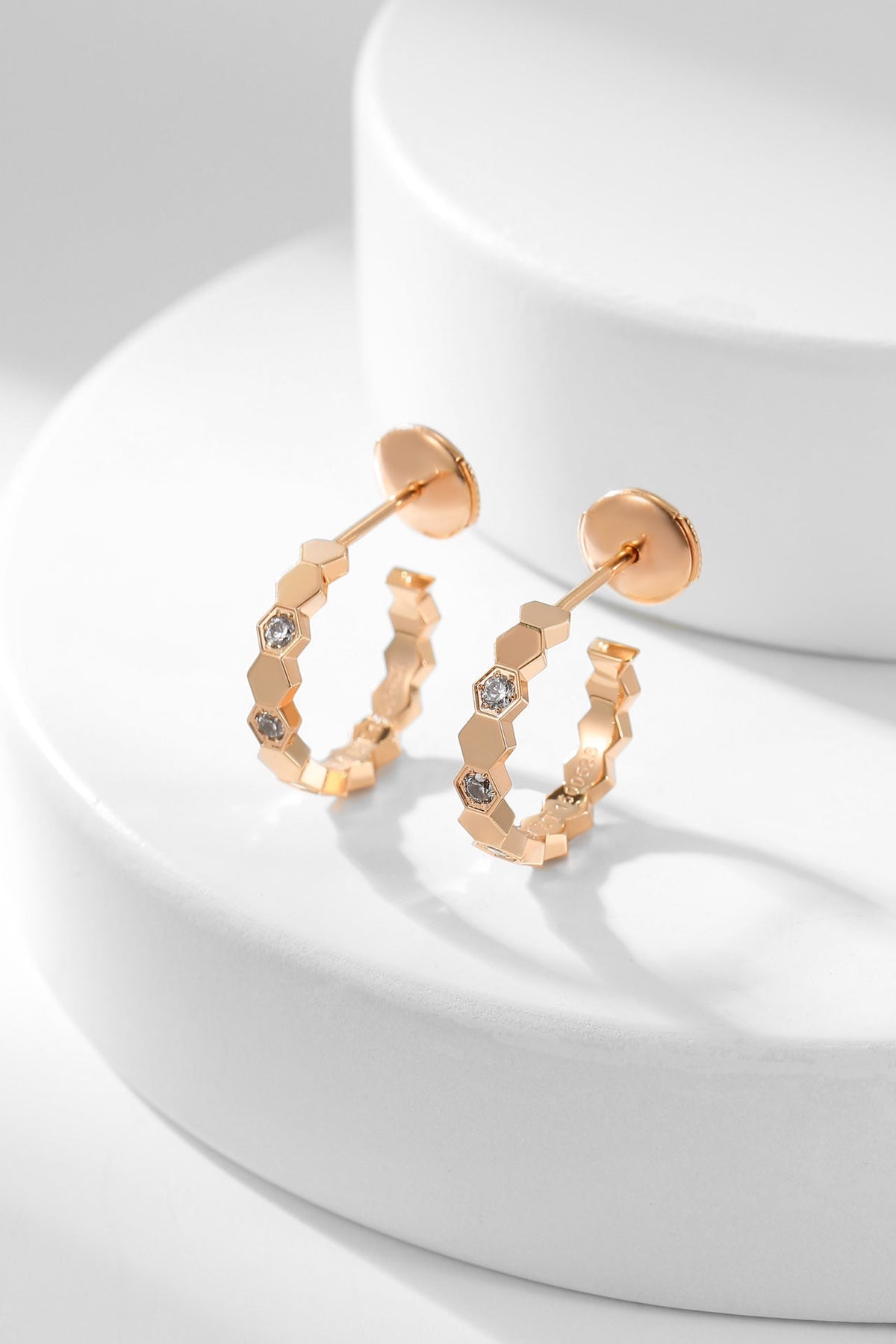 ⭐Miroze BEE LOVE DIAMOND HOOP EARRINGS