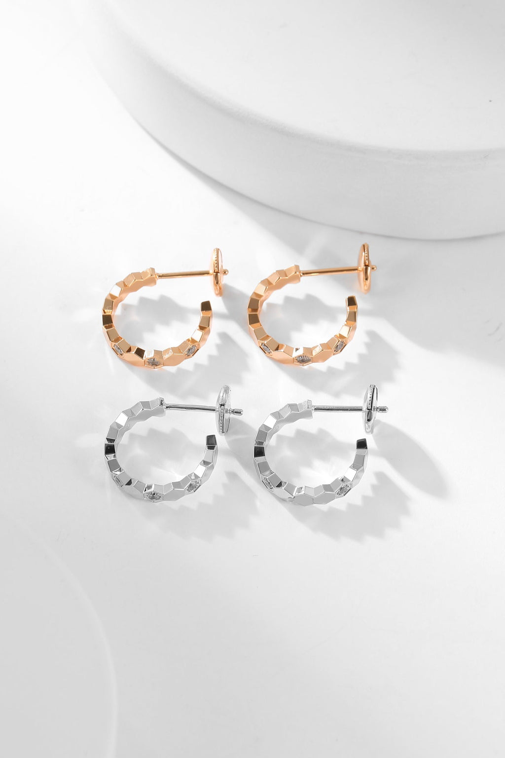 ⭐Miroze BEE LOVE DIAMOND HOOP EARRINGS