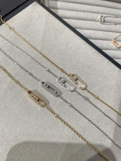 [⭐Miroze]BABY MOVE DIAMOND BRACELET