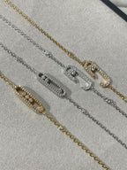 [⭐Miroze]BABY MOVE DIAMOND BRACELET