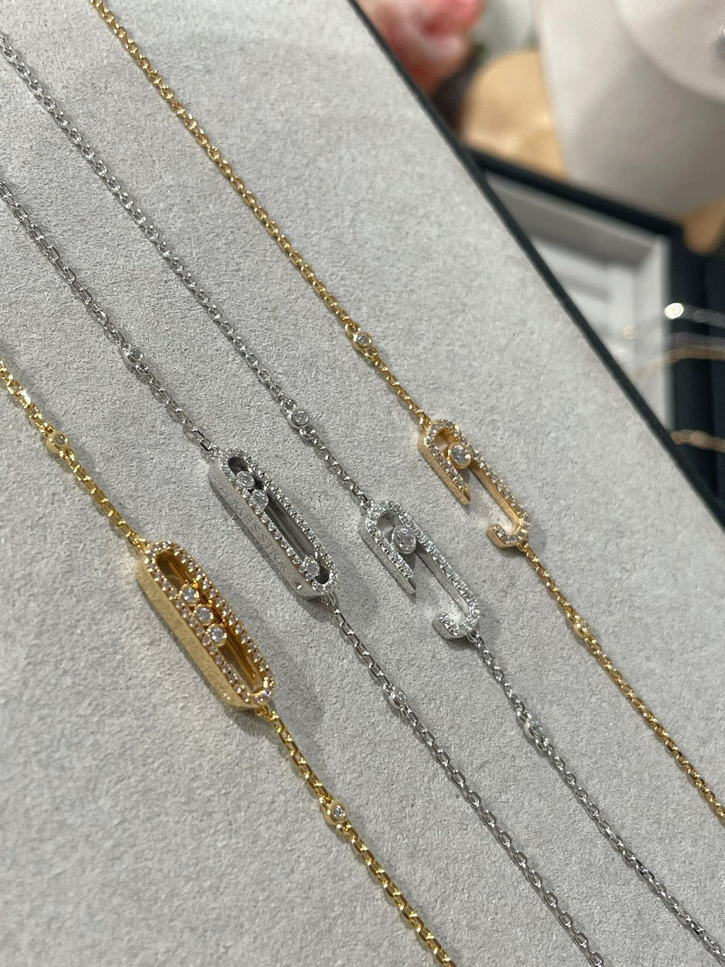 [⭐Miroze]BABY MOVE DIAMOND BRACELET