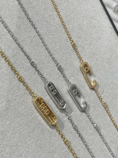 [⭐Miroze]BABY MOVE DIAMOND BRACELET