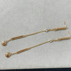 ⭐Miroze CHAINE CHAOS DIAMOND DROP EARRINGS