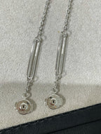 ⭐Miroze CHAINE CHAOS DIAMOND DROP EARRINGS