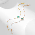 ⭐Miroze CLOVER BRACELET MALACHITE 1 MOTIF