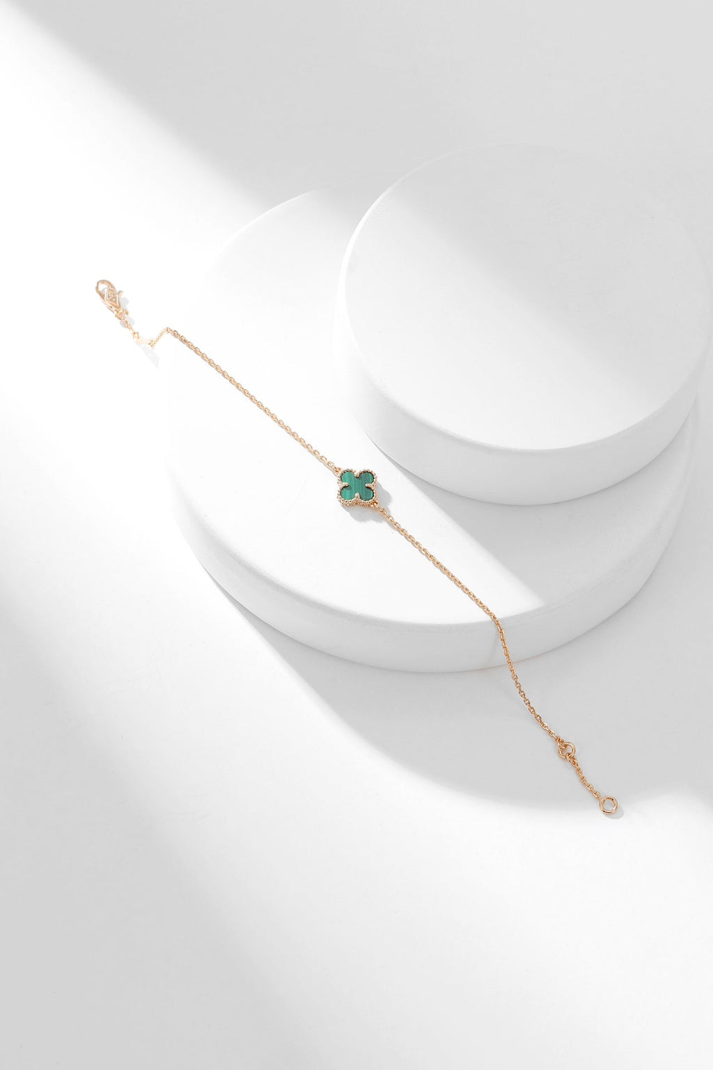 ⭐Miroze CLOVER BRACELET MALACHITE 1 MOTIF