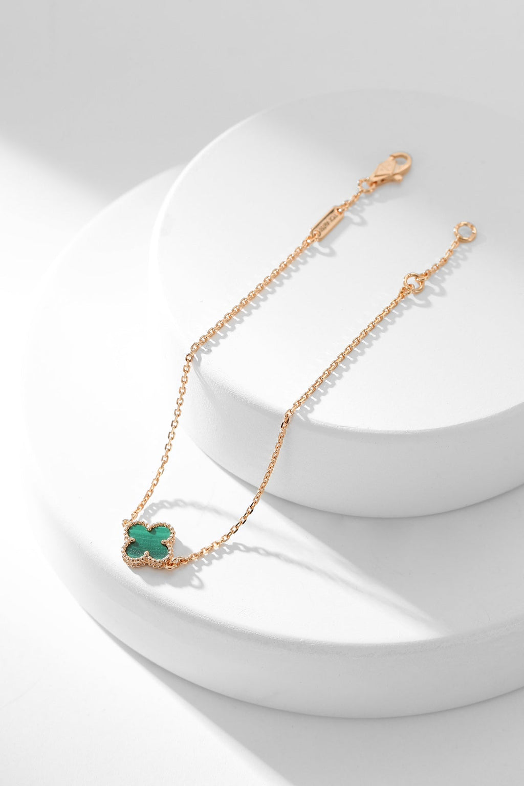 ⭐Miroze CLOVER BRACELET MALACHITE 1 MOTIF