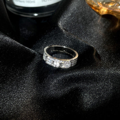 [⭐Miroze]KELLY SILVER DIAMOND RING