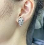 [⭐Veya]SERPENT DIAMOND STUD EARRINGS