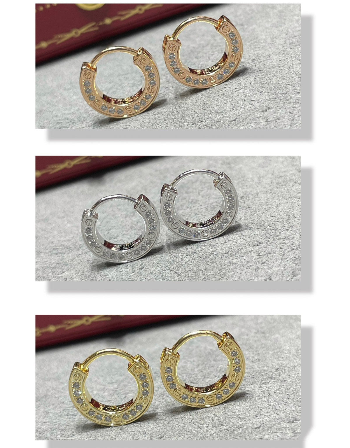 ⭐Miroze LOVE DIAMOND EARRINGS