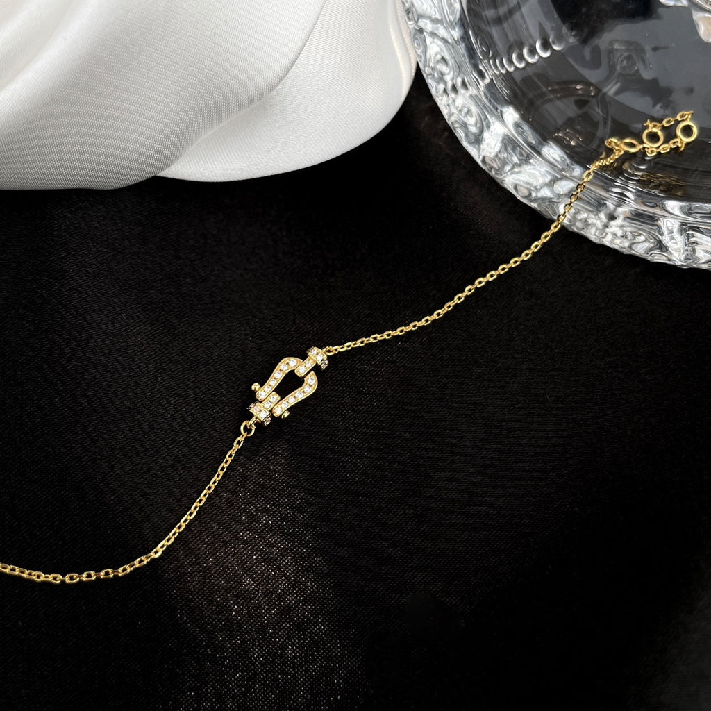 ⭐Miroze FORCE 10 FULL DIAMOND BUCKLE CHAIN LINK MINI MODEL