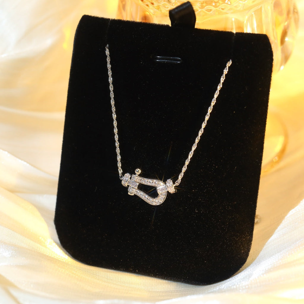 ⭐Miroze FORCE 10 DIAMOND SILVER NECKLACE MINI MODEL