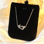 ⭐Miroze FORCE 10 DIAMOND SILVER NECKLACE MINI MODEL