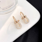⭐Miroze FORCE 10 FULL DIAMOND DROP EARRINGS MEDIUM MODEL
