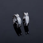[⭐Veya]ZERO 1 MINI SILVER DIAMOND EARRINGS