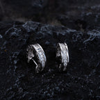 [⭐Veya]ZERO 1 MINI SILVER DIAMOND EARRINGS