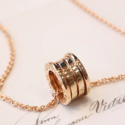 [⭐Miroze]ZERO 1 PINK GOLD NECKLACE