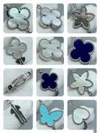 ⭐Miroze LUCKY CLOVER SILVER 11 MOTIF NECKLACE