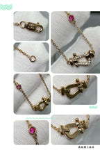 ⭐Miroze FORCE 10 DIAMOND PINK GOLD NECKLACE