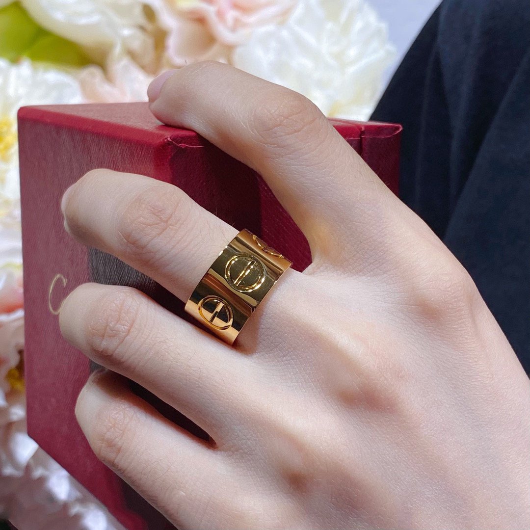 [⭐Miroze]LOVE 11MM LARGE RING