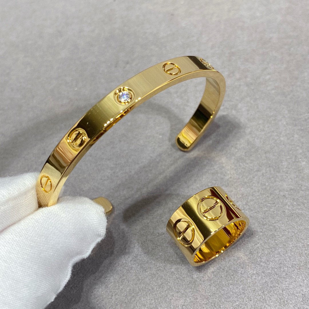 [⭐Miroze]LOVE 11MM LARGE RING