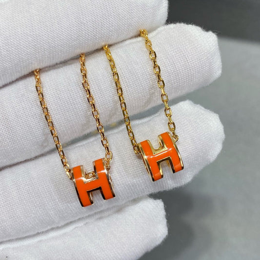 [⭐Miroze]MINI POP H NECKLACE
