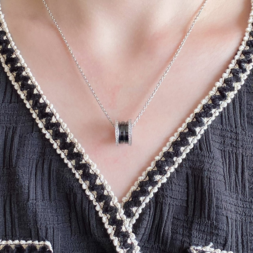 [⭐Veya]ZERO 1 DIAMOND CERAMIC NECKLACE
