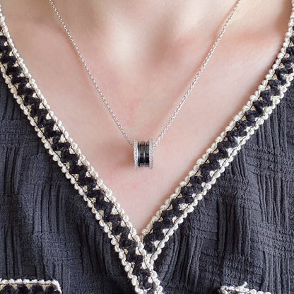 [⭐Miroze]ZERO 1 DIAMOND CERAMIC NECKLACE