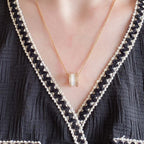 [⭐Veya]ZERO 1 DIAMOND CERAMIC NECKLACE