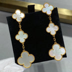 ⭐Miroze CLOVER MOP 3 MOTIFS GOLD EARRINGS