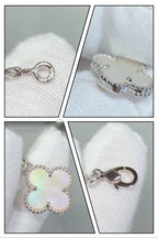 ⭐Miroze CLOVER 5 MOTIF WHITE MOP SILVER BRACELET