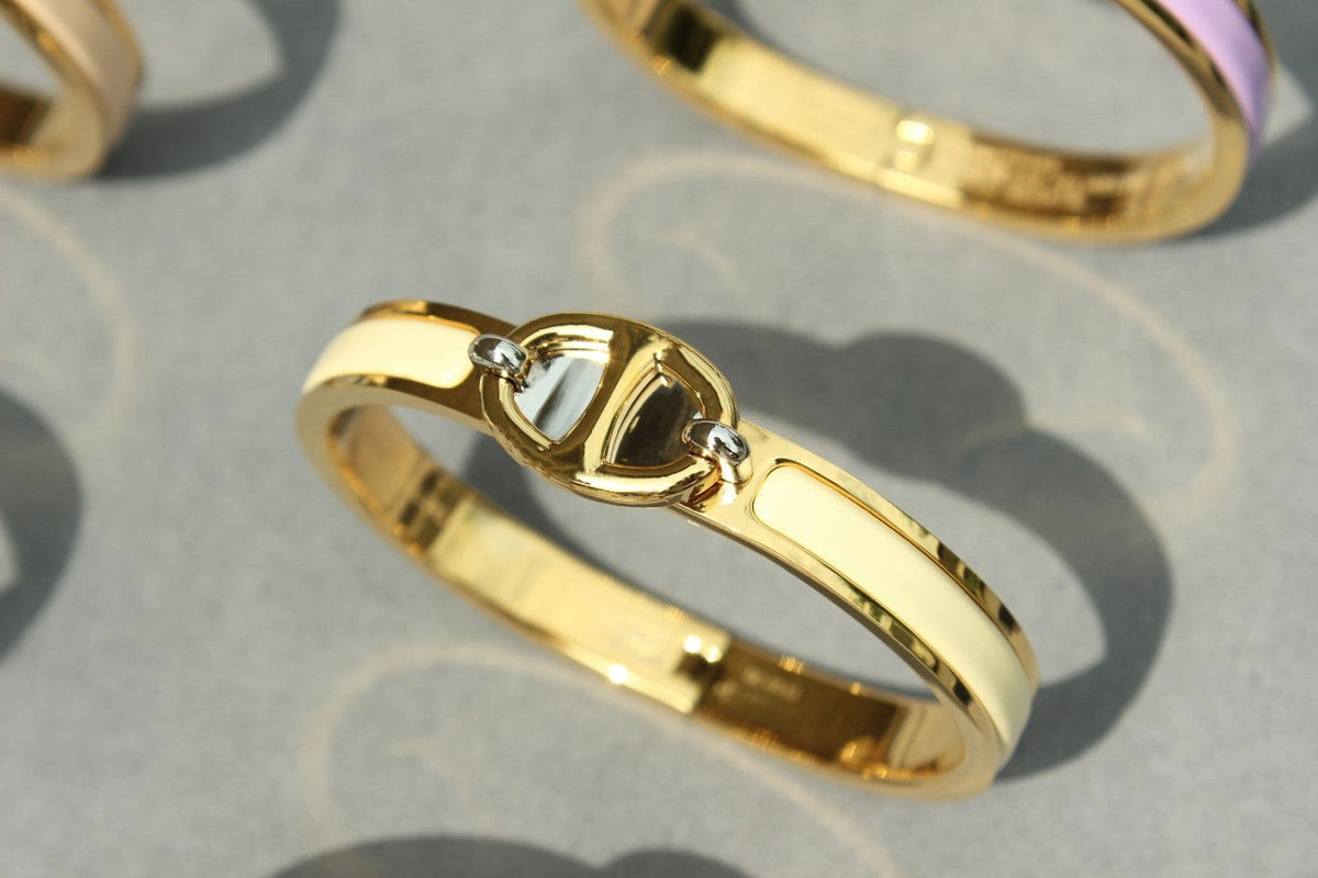 [⭐Miroze]CLIC CHAINE GOLD BRACELET
