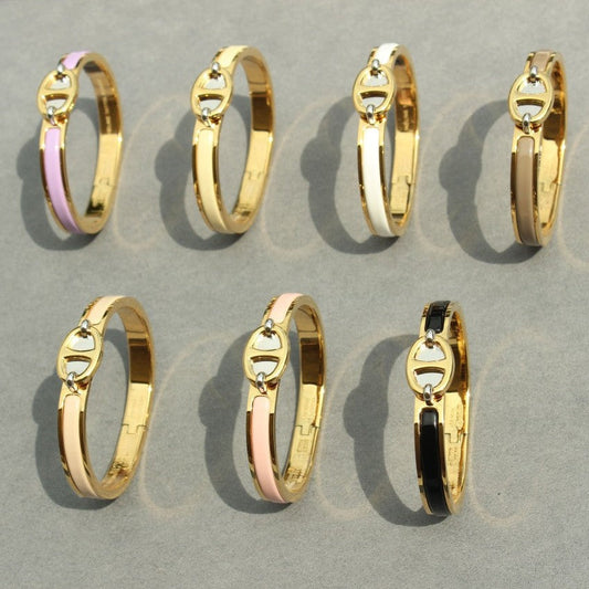 [⭐Miroze]CLIC CHAINE GOLD BRACELET