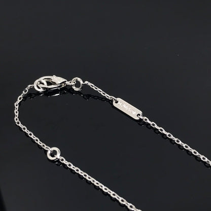 [⭐Miroze]CLOVER PIETERSITE SILVER LONG NECKLACE