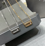 [⭐Miroze]MOVE UNO DIAMOND NECKLACE