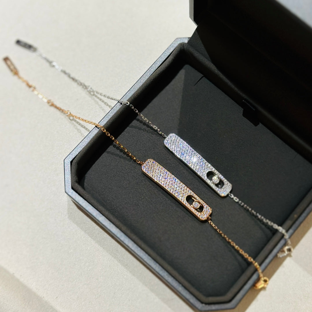 [⭐Miroze]MOVE CLASSIQUE DIAMOND PAVED BRACELET