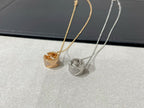 ⭐Miroze LIENS EVIDENCE DIAMOND PAVED NECKLACE